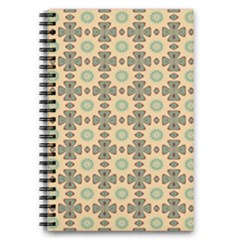 Abstracr Green Caramels 5 5  X 8 5  Notebook by ConteMonfrey
