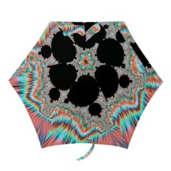 Fractal Abstract Background Mini Folding Umbrellas by Wegoenart