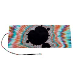 Fractal Abstract Background Roll Up Canvas Pencil Holder (s) by Wegoenart