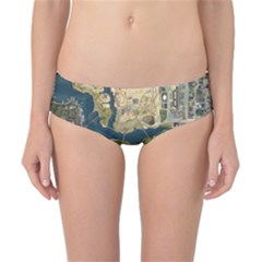 Map Illustration Grand Theft Auto Classic Bikini Bottoms by danenraven