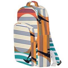 Waves Windsurfer Sun Double Compartment Backpack by Ravend
