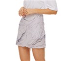 Marble Background Marble Pattern Mini Front Wrap Skirt View2