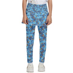 Angry Baby Chicken Illustration Random Pattern Kids  Skirted Pants by dflcprintsclothing