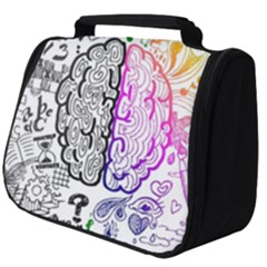 Anatomy Brain Head Medical Psychedelic  Skull Full Print Travel Pouch (big) by danenraven
