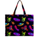 Space Pattern Zipper Mini Tote Bag View2