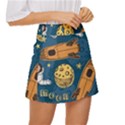 Missile Pattern Mini Front Wrap Skirt View3