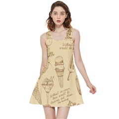 Ice-cream-vintage-pattern Inside Out Reversible Sleeveless Dress by Jancukart