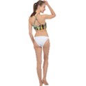 New York City Sunset Dusk Twilight Racer Front Bikini Top View2