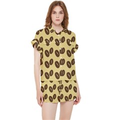 Coffee Beans Chiffon Lounge Set by ConteMonfrey