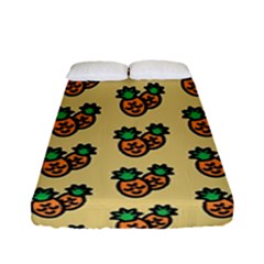 Pastel Pineapple Fitted Sheet (full/ Double Size) by ConteMonfrey