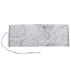 Little Boy Explorer Roll Up Canvas Pencil Holder (s) by ConteMonfrey
