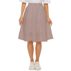 Terracotta Knit Classic Short Skirt by ConteMonfrey