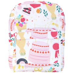 Its Time To Celebrate Full Print Backpack by ConteMonfrey