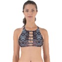Autumn patterns Perfectly Cut Out Bikini Top View1