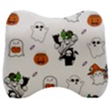 Halloween Jack O Lantern Vector Velour Head Support Cushion View1