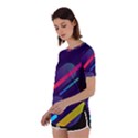 Colorful-abstract-background Perpetual Short Sleeve T-Shirt View2