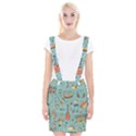 Seamless-pattern-musical-instruments-notes-headphones-player Braces Suspender Skirt View1