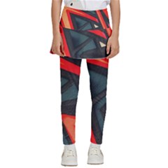 Graffiti Detail Wallpaper Texture Background Kids  Skirted Pants by Wegoenart