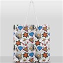 Full Color Flash Tattoo Patterns Full Print Rope Handle Tote (Large) View2