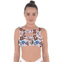 Full Color Flash Tattoo Patterns Bandaged Up Bikini Top View1