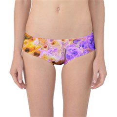 Conceptual Abstract Painting Acrylic Classic Bikini Bottoms by Ravend