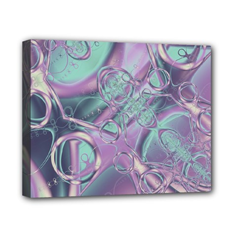 Illustration Fractal Pattern Modern Art Digital Canvas 10  X 8  (stretched) by Ravend