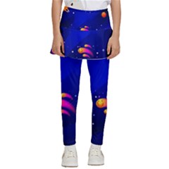 Artistic Space Planet Kids  Skirted Pants by danenraven