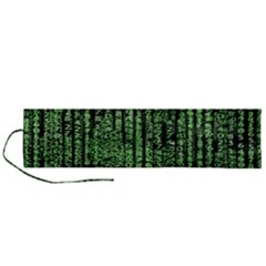 Matrix Technology Tech Data Digital Network Roll Up Canvas Pencil Holder (l) by Wegoenart