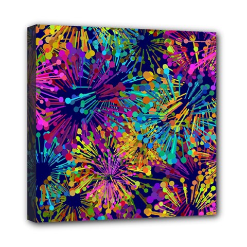 Illustration Graphics Design Art Mini Canvas 8  X 8  (stretched) by Wegoenart