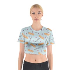 Medicine Items Cotton Crop Top by SychEva