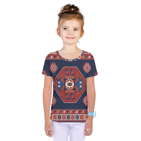 Armenian Carpet Kids  One Piece Tee by Gohar