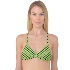 Blue Pines Reversible Tri Bikini Top by ConteMonfrey