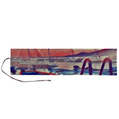 Boats On Lake Garda Roll Up Canvas Pencil Holder (l) by ConteMonfrey