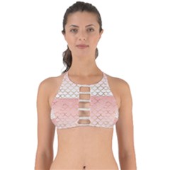 Mermaid Ombre Scales  Perfectly Cut Out Bikini Top by ConteMonfrey