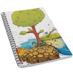 Natural Disaster Flood Earthquake 5 5  X 8 5  Notebook by Jancukart