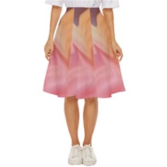 Gradient Orange, Purple, Pink Classic Short Skirt by ConteMonfrey