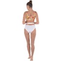 Seamless Pattern Textile Surface Luxury Vintage Bandaged Up Bikini Top View2