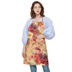 Seamless Pattern Textile Surface Luxury Vintage Pocket Apron by Wegoenart