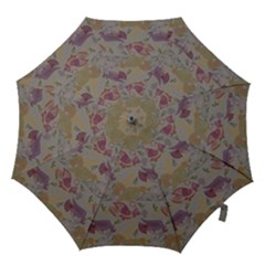Pattern Armenian Birds Hook Handle Umbrellas (medium) by Gohar