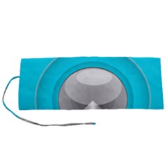 Blue Washing Machine, Electronics Roll Up Canvas Pencil Holder (s) by Jancukart