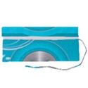 Blue Washing Machine, Electronics Roll Up Canvas Pencil Holder (S) View2