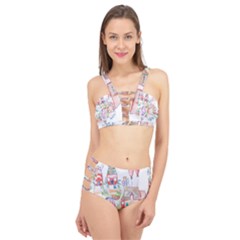 Easter Village  Cage Up Bikini Set by ConteMonfrey