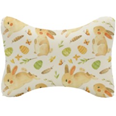 Cute Rabbits - Easter Spirit  Seat Head Rest Cushion by ConteMonfrey