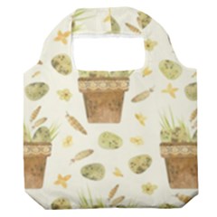 Plant Pot Easter Premium Foldable Grocery Recycle Bag by ConteMonfrey