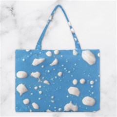 Ice Cream Bubbles Texture Medium Tote Bag by dflcprintsclothing