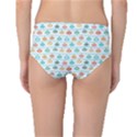 Christmas textur 02 Mid-Waist Bikini Bottoms View2