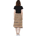 Christmas textur 04 Frill Hi Low Chiffon Skirt View2