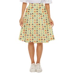 Christmas Textur 05 Classic Short Skirt by artworkshop