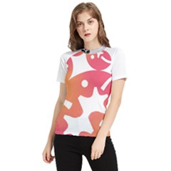 Im Fourth Dimension Space Women s Short Sleeve Rash Guard by imanmulyana