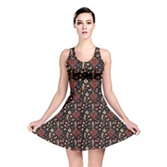 Carpet Symbols Reversible Skater Dress by Gohar